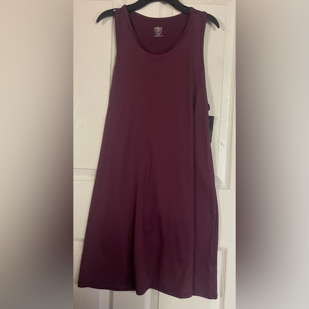 Athletic‎ Works Purple Racerback Dress XL Plus 14/16 NWT Activewear